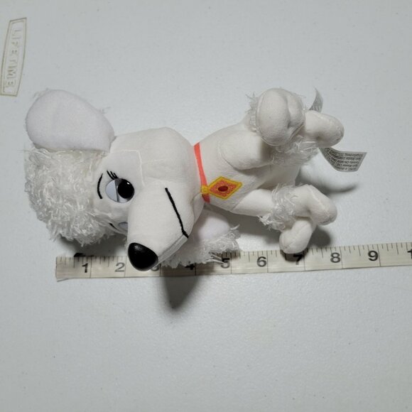 Paw Patrol the Movie Delores Poodle 8 inch Plush White Dog Stuffed Animal Toy - Picture 7 of 7